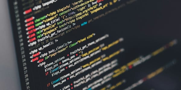Photo of computer code